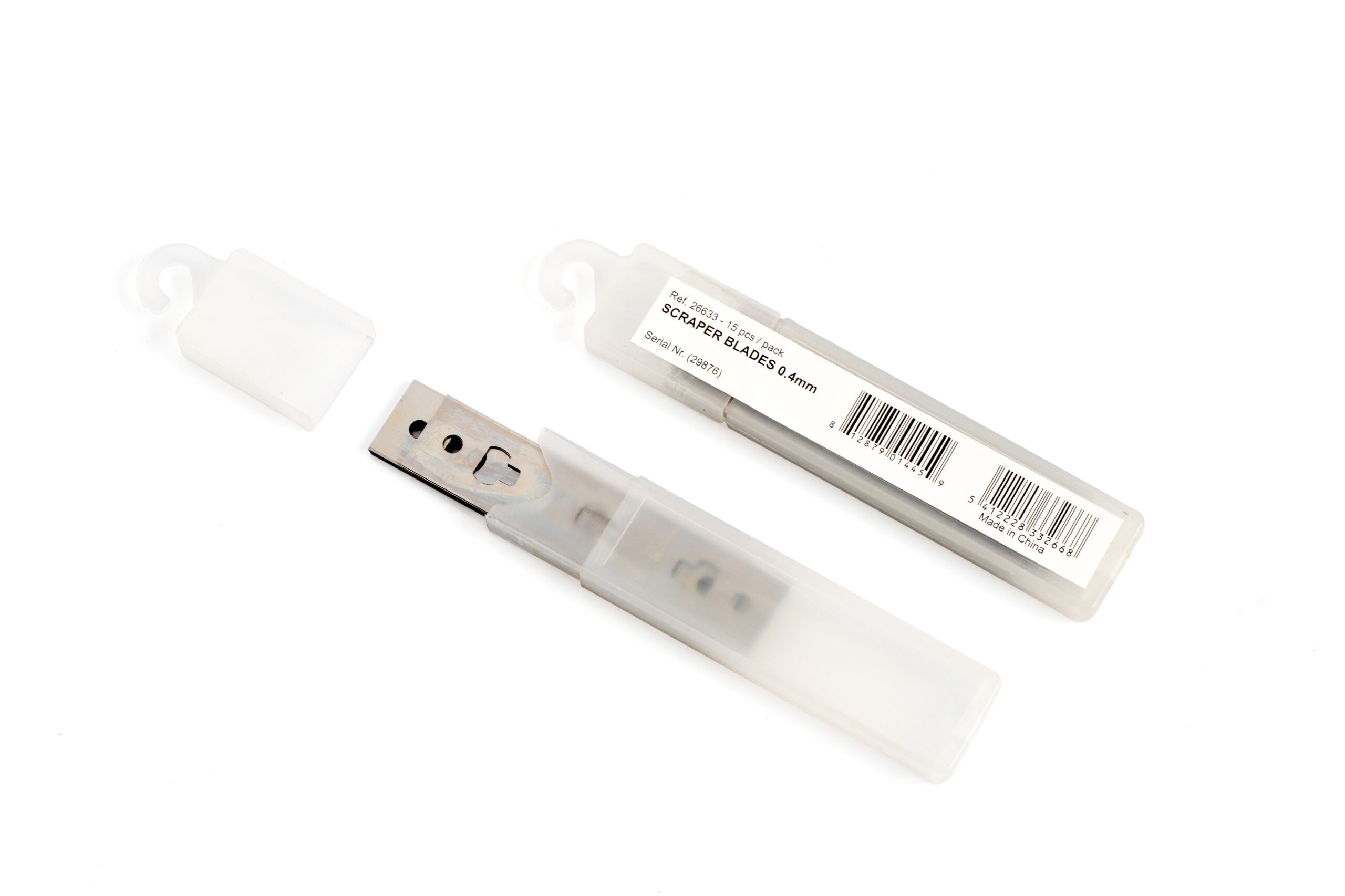 Glasskraberblade 0,2 mm (20 stk.)