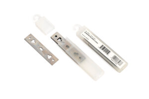 Double edged scraper blades