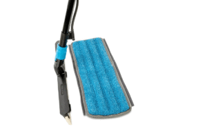 Carabao magnetic attachment of the microfiber mop and floor squeegee